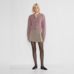 Aritzia Sunday Best Sweetspot Cardigan In Peach Color Size Large.